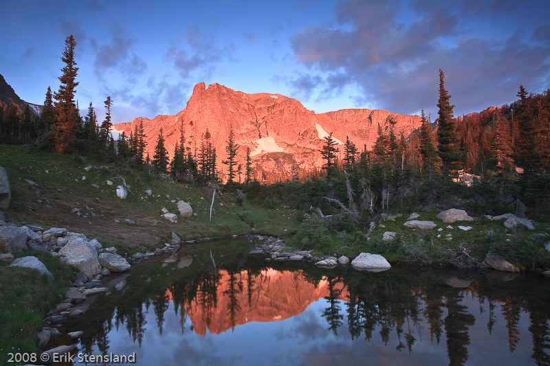 sunrise, notchtop, two rivers lake, photo